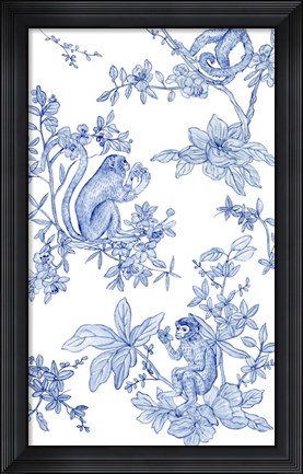 Framed Monkey Land I Print