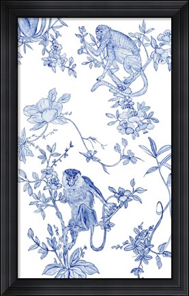 Framed Monkey Land II Print