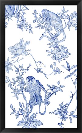 Framed Monkey Land II Print