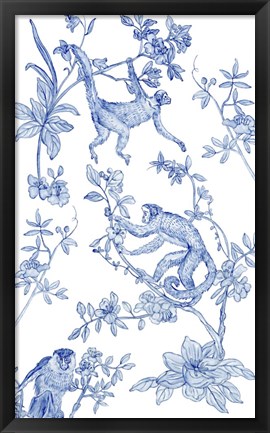 Framed Monkey Land IV Print