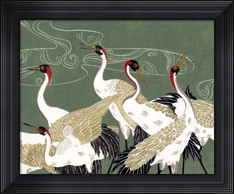 Framed Beyond the Moon II Print