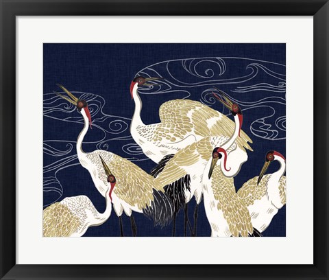 Framed Beyond the Moon III Print