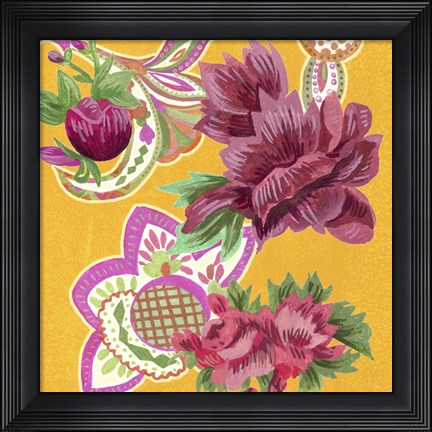 Framed China Garden IV Print