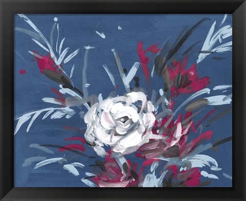 Framed Blooming Night IV Print