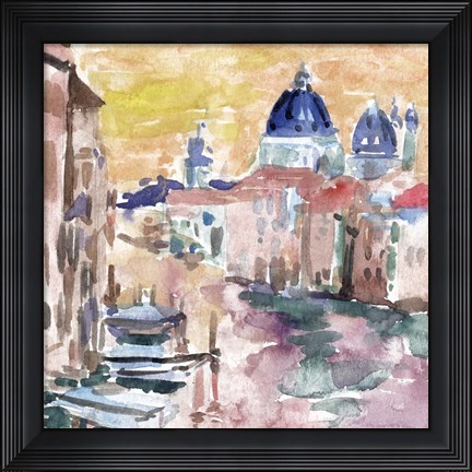 Framed River City IV Print
