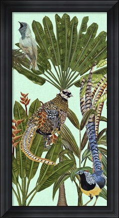 Framed Birds Paradise III Print