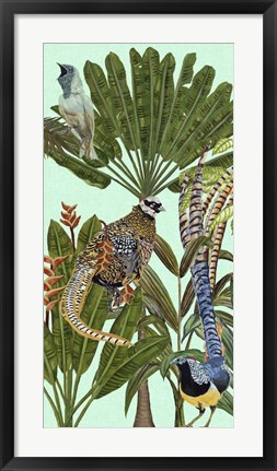 Framed Birds Paradise III Print