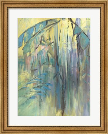 Framed Pastel Jungle Spectrum I Print