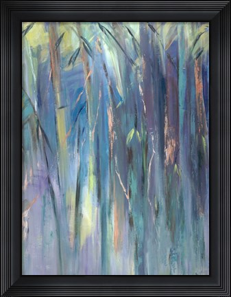 Framed Pastel Jungle Spectrum II Print