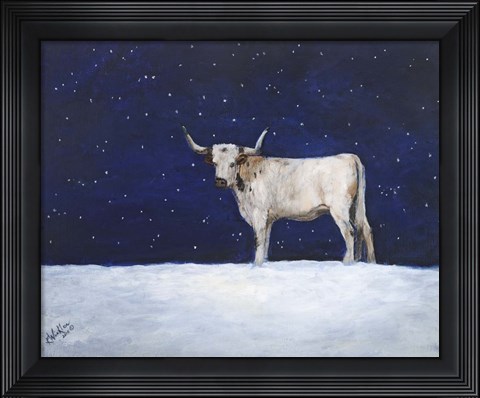 Framed Journey Through the Snow III Print
