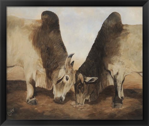 Framed Stand Off II Print