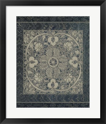 Framed Market Batik II Print