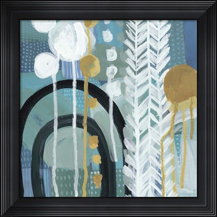 Framed Ocean Garden II Print