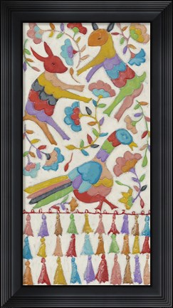 Framed Animal Tapestry II Print