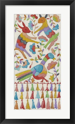 Framed Animal Tapestry II Print