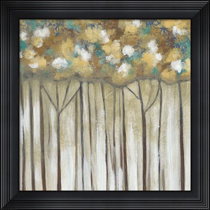Framed Golden Canopy II Print