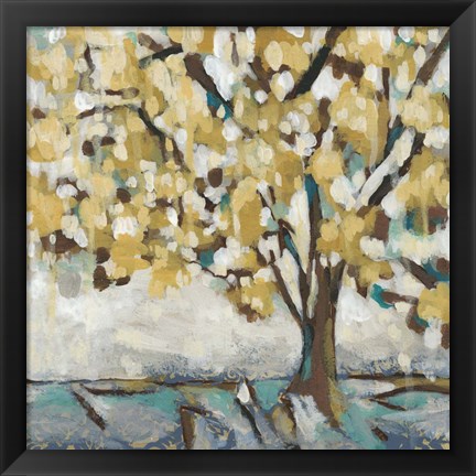 Framed Golden Sunrise II Print
