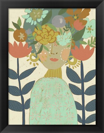 Framed Botany Beauty II Print