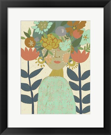 Framed Botany Beauty II Print