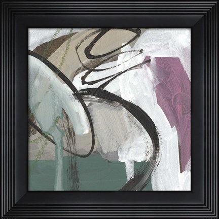 Framed Uncharted Territory I Print