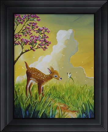 Framed Bambi 2 Print