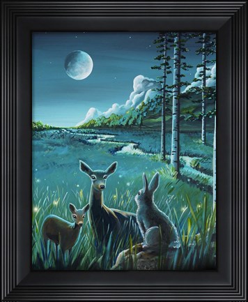 Framed Bambi 3 Print