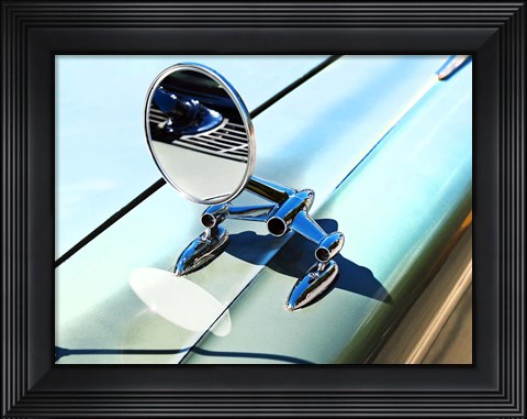 Framed 59 Side mirror Print
