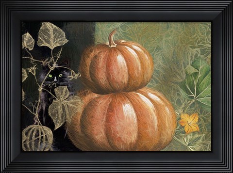 Framed Pumpkin I Print