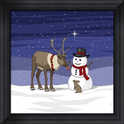 Framed Tis the Season for Giving Print