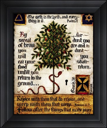 Framed Tree of Life Print