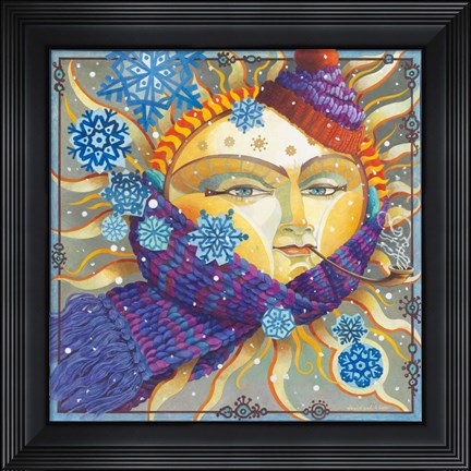 Framed Winter Sun Print