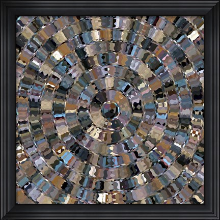 Framed Southwestern Mosaic Print