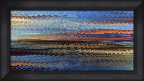 Framed Bonneville Sunrise Print