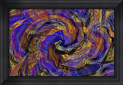 Framed Inter Twine Print