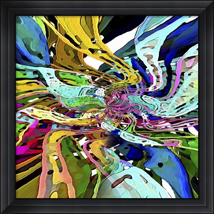 Framed String Theory Print