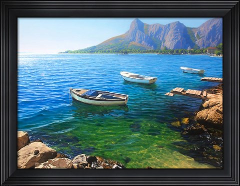 Framed Pirate Bay Print