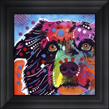 Framed Aussie Tile Print