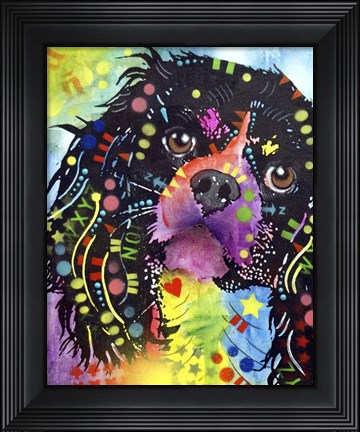 Framed King Charles 2 Print