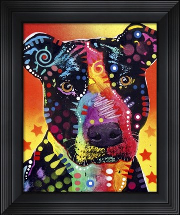 Framed Focused Pit Print