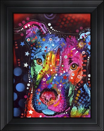 Framed Young Bull Print