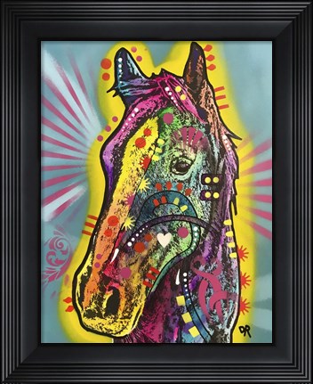 Framed Gift Horse Print