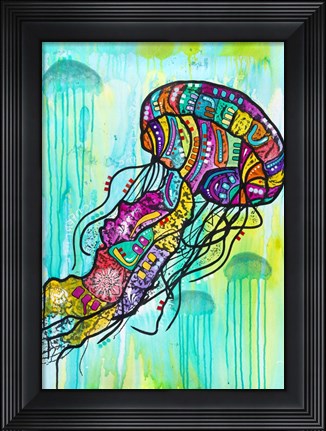 Framed Jellyfish Print