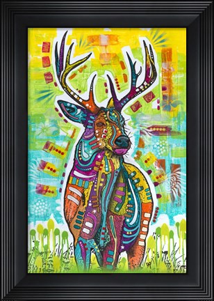 Framed Buck Mondays Print