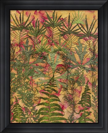 Framed Flower Fantasy 6 Print