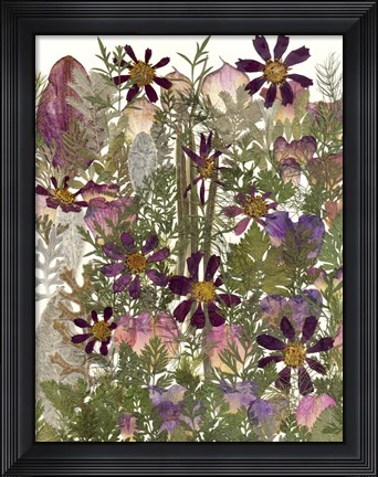 Framed Flower Fantasy 7 Print