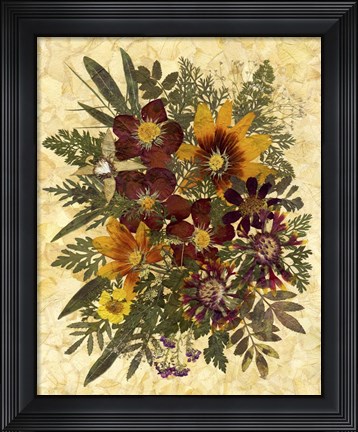 Framed Flower Fantasy 16 Print