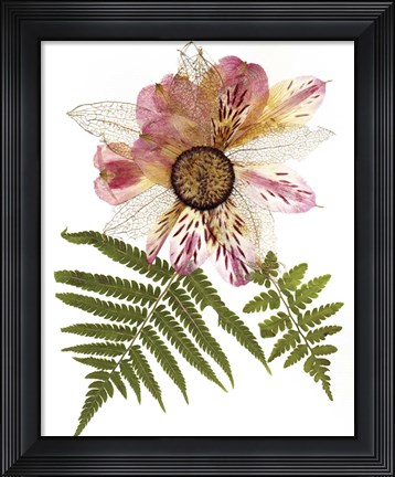 Framed Flower Fantasy 22 Print