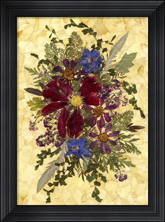 Framed Flower Fantasy 24 Print
