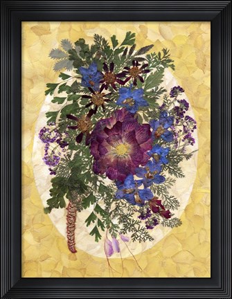 Framed Flower Fantasy 25 Print