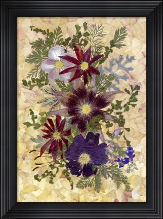 Framed Flower Fantasy 28 Print